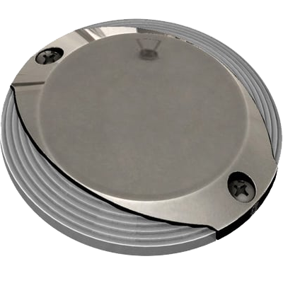 Lumitec Scallop Pathway Light - Warm White - Stainless Steel Housing