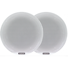 FUSION SG-F652W Signature Series 3 - 6.5&quot; Speakers - White Sports Classic Grill