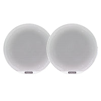 FUSION SG-F652W Signature Series 3 - 6.5" Speakers - White Sports Classic Grill
