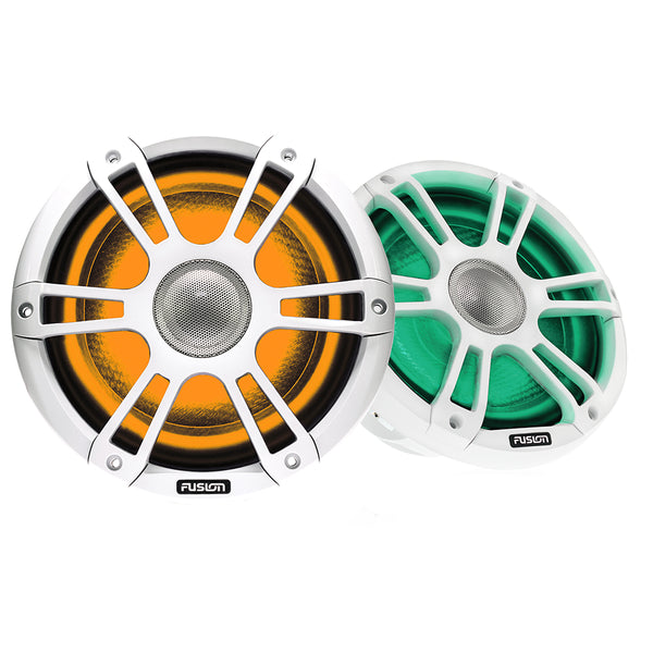 FUSION SG-FL652SPW Signature Series 3 - 6.5" CRGBW Speakers - White Sports Grille