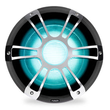 FUSION SG-SL122SPC Signature Series 3 - 12&quot; Subwoofer - Silver/Chrome Sports Grille