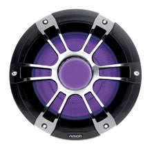 FUSION SG-SL122SPC Signature Series 3 - 12&quot; Subwoofer - Silver/Chrome Sports Grille