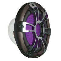 FUSION SG-SL122SPC Signature Series 3 - 12" Subwoofer - Silver/Chrome Sports Grille