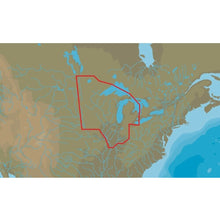 Lowrance US Lakes: North Central Max-N+