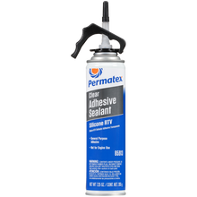 Permatex Clear RTV Silicone Adhesive Sealant - 7.25oz