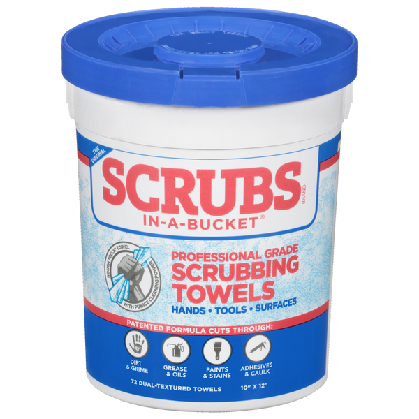 Permatex SCRUBS&reg; In-A-Bucket&reg; - 72-Piece