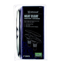 Attwood Neat Cleat Stainless Steel - 6"