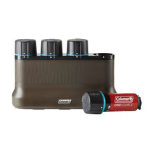 Coleman OneSource Rechargeable Lithium-Ion Battery 4-Pack &amp; 4-Port Quick Charging Station