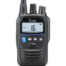 Icom M85UL Ultra Compact Intrinsically Safe Handheld VHF Marine Radio w/5W Power Output