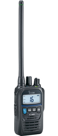 Icom M85UL Ultra Compact Intrinsically Safe Handheld VHF Marine Radio w/5W Power Output