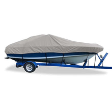 Carver Flex-Fit&trade; PRO Polyester Size 6 Boat Cover f/V-Hull Low Profile Cuddy Cabin Boats I/O or O/B - Grey