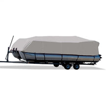 Carver Flex-Fit&trade; PRO Polyester Size 9 Boat Cover f/Pontoon Boats - Grey