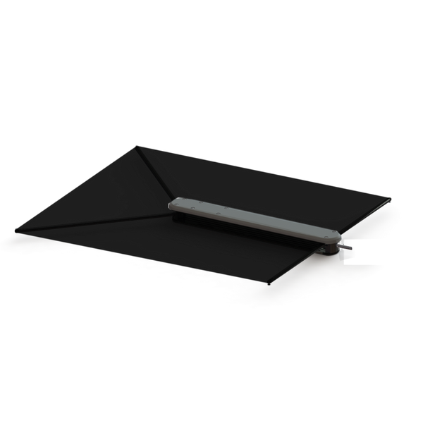 TACO ShadeFin w/Black Fabric, Bag &amp; Fixed Rod Holder Mount Kit