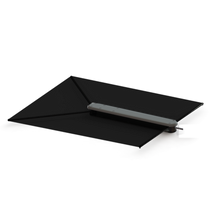 TACO ShadeFin w/Black Fabric, Bag &amp; Fixed Rod Holder Mount Kit