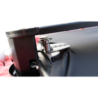 TACO ShadeFin w/Black Fabric, Bag &amp; Fixed Rod Holder Mount Kit