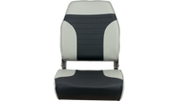 Springfield High Back Multi-Color Folding Seat - Grey/Charcoal