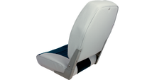 Springfield High Back Multi-Color Folding Seat - Blue/Grey