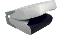 Springfield High Back Multi-Color Folding Seat - Blue/Grey