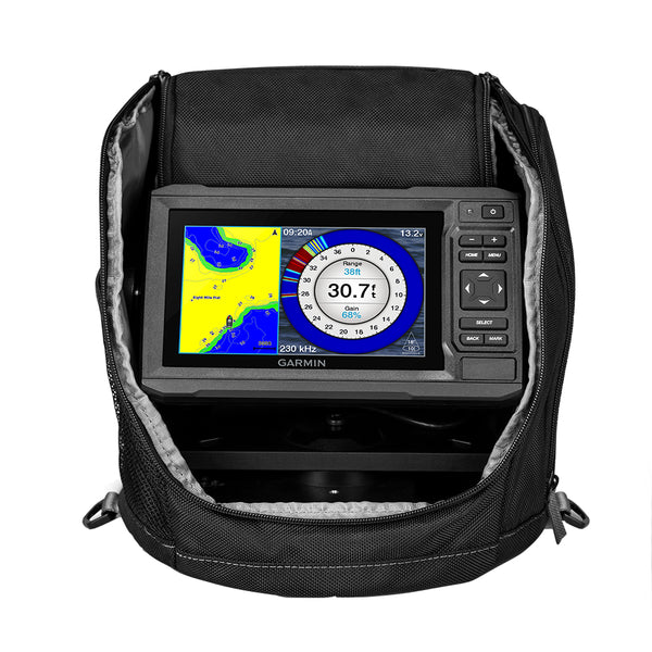 Garmin ECHOMAP UHD 63cv Ice Fishing Bundle w/GT8HW-IF
