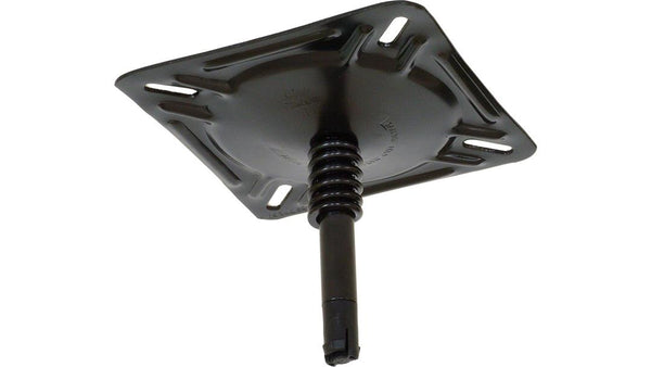 Springfield KingPin&trade; 7" x 7" Seat Mount w/Spring - E-Coat Finish