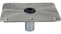 Springfield KingPin&trade; 7" x 7" - Stainless Steel - Square Base
