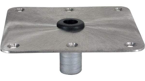 Springfield KingPin&trade; 7" x 7" - Stainless Steel - Square Base