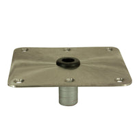 Springfield KingPin&trade; 7" x 7" - Stainless Steel - Square Base