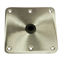Springfield KingPin&trade; 7" x 7" - Stainless Steel - Square Base