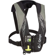 Onyx A/M-24 Series All Clear Automatic/Manual Inflatable Life Jacket - Grey - Adult