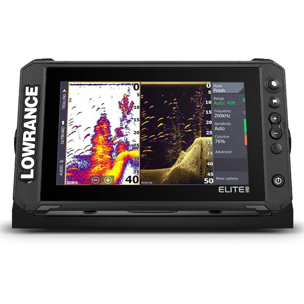 Lowrance Elite FS 9 Chartplotter/Fishfinder w/Active Imaging&trade; 3-in-1 Transom Mount Transducer