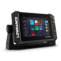 Lowrance Elite FS 7 Chartplotter/Fishfinder with HDI Transom Mount Transducer
