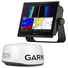 Garmin GPSMAP 1243xsv Combo GPS/Fishfinder - Preloaded US+Canada+Bahamas BlueChart g3 - LakeVu g3 w/GMR 18 xHD