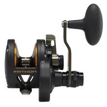 PENN FTH15XNLD2LH Fathom Left Hand Lever Drag 2 Speed Narrow Spool Reel