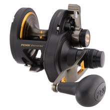 PENN FTH25NLD2LH Fathom Left Hand Lever Drag 2 Speed Narrow Spool Reel