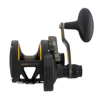 PENN FTH25NLD2LH Fathom Left Hand Lever Drag 2 Speed Narrow Spool Reel