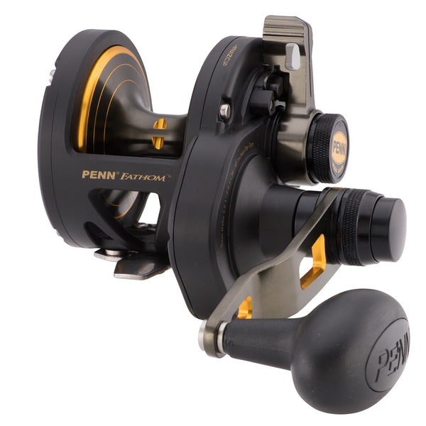 PENN FTH30LD2LH Fathom Left Hand Lever Drag 2 Speed Reel