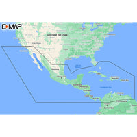 C-MAP M-NA-Y205-MS Central America &amp; Caribbean REVEAL&trade; Coastal Chart