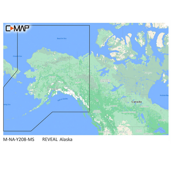 C-MAP M-NA-Y208-MS Alaska REVEAL&trade; Coastal Chart