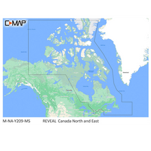 C-MAP M-NA-Y209-MS Canada North &amp; East REVEAL&trade; Coastal Chart