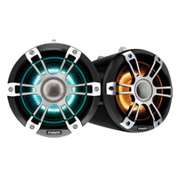 FUSION SG-FLT882SPC 8.8" Wake Tower Speakers w/CRGBW LED Lighting - Sports Chrome