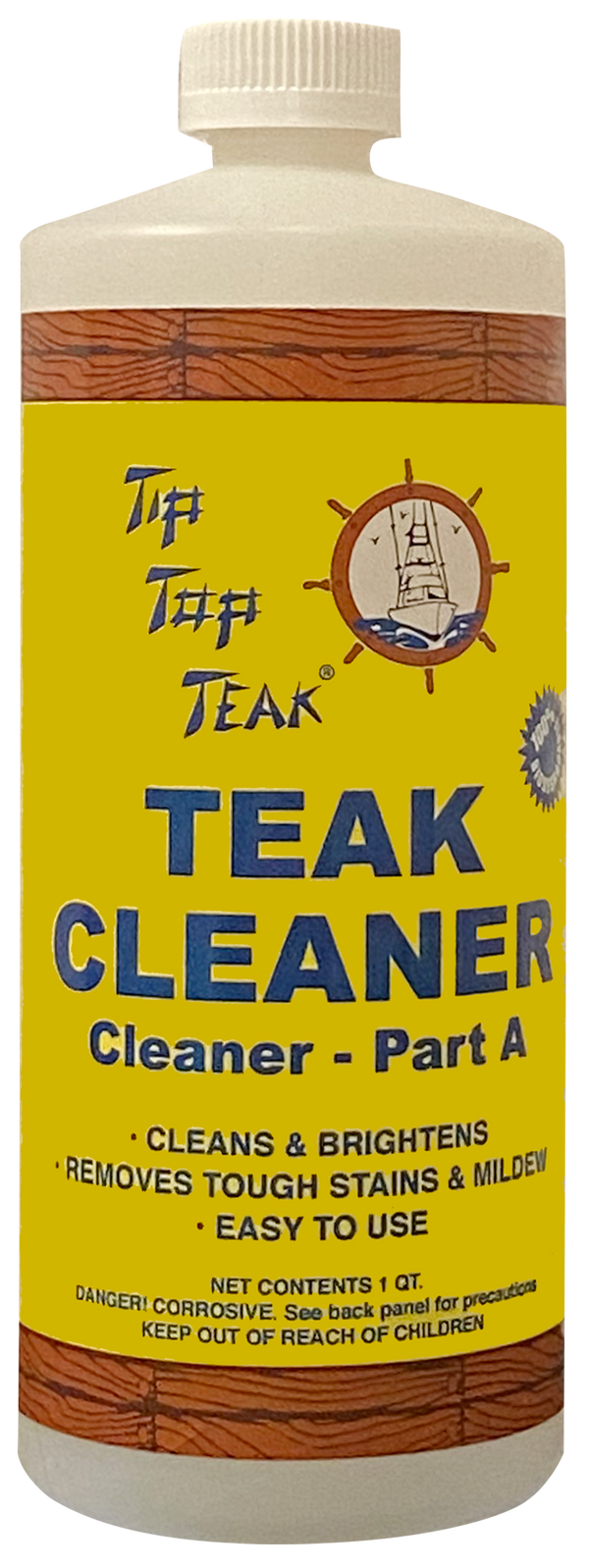 Tip Top Teak Cleaner Part A - Quart