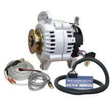 Balmar Alternator 100 AMP Kit 12V 3.15&quot; Dual Foot Saddle Single Vee Pulley Regulator &amp; Temp Sensor
