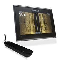 Simrad GO9 XSE Chartplotter/Fishfinder w/Active Imaging 3-in-1 Transom Mount Transducer &amp; C-MAP Discover Chart