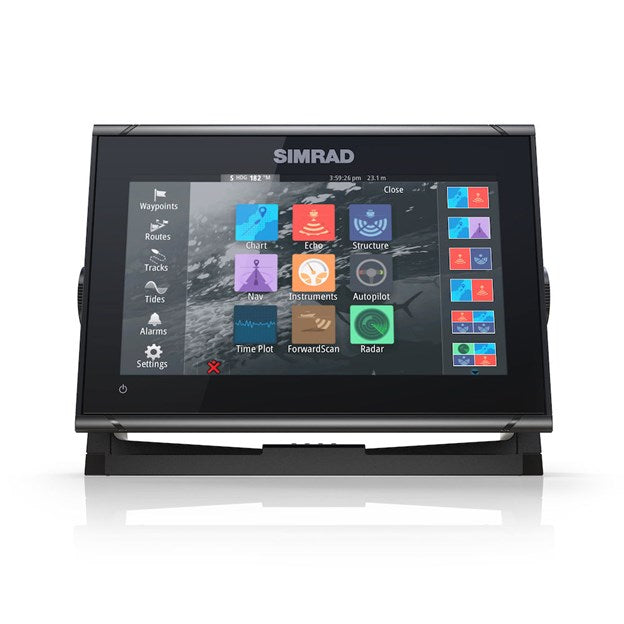 Simrad GO9 XSE Chartplotter/Fishfinder w/C-MA{ Discover Chart - No ...