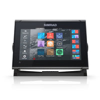 Simrad GO9 XSE Chartplotter/Fishfinder w/C-MA{ Discover Chart - No Transducer