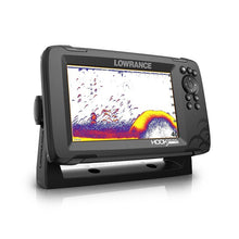 Lowrance HOOK Reveal 7 Combo w/SplitShot Transom Mount &amp; C-MAP Contour&trade;+ Card