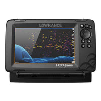 Lowrance HOOK Reveal 7 Combo w/SplitShot Transom Mount &amp; C-MAP Contour&trade;+ Card