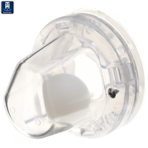 T-H Marine Flow-Max&trade; Ball Scupper - Clear