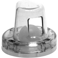 T-H Marine Flow-Max&trade; Ball Scupper - Clear