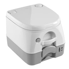 Dometic 974 MSD Portable Toilet w/Mounting Brackets - 2.6 Gallon - Grey